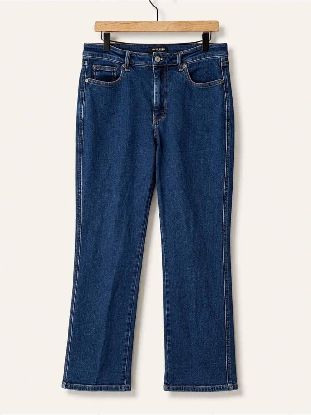 Judy Blue Straight Leg‎ Jeans Dark Wash Stretch Denim Size 15/32